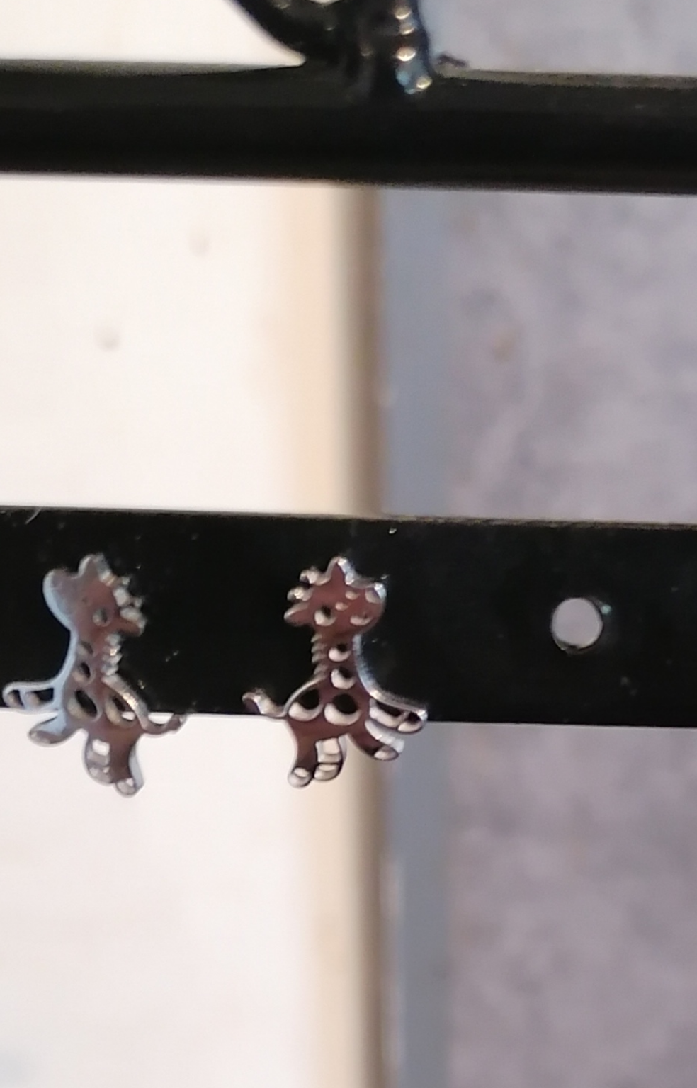 Boucles d'oreilles giraffe