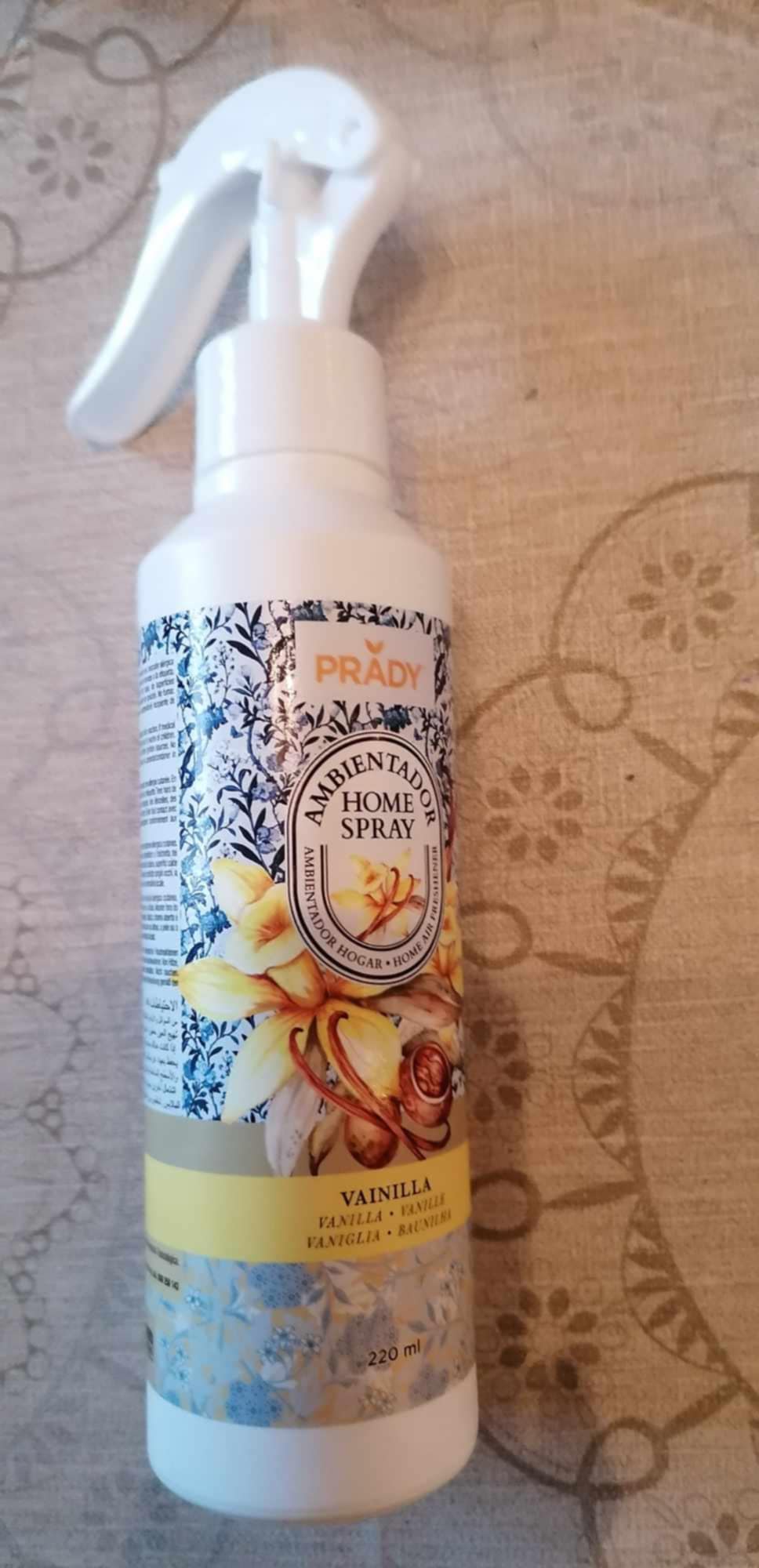 Spray d'ambiance vanille