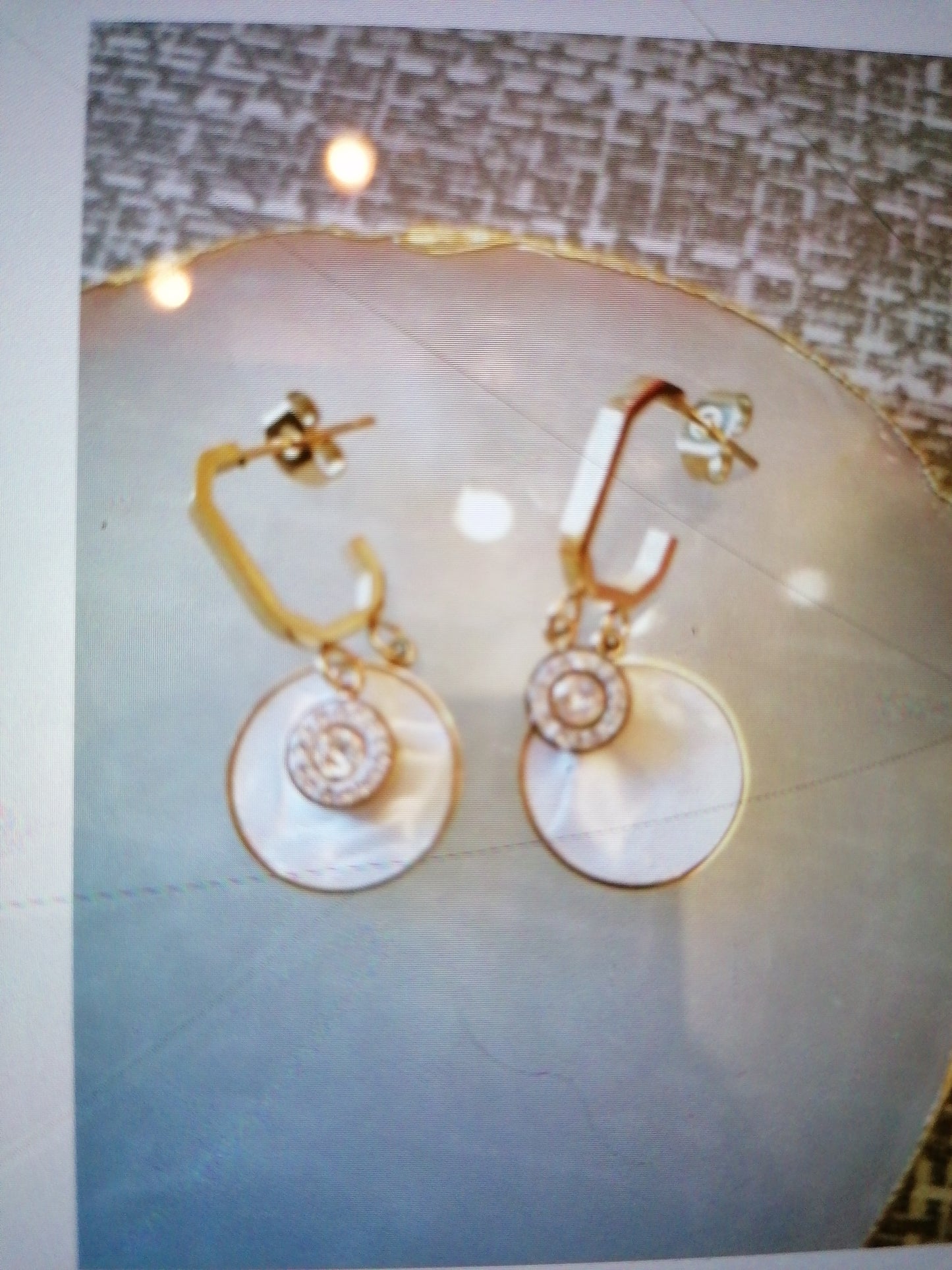 Boucles d'oreilles jasmin