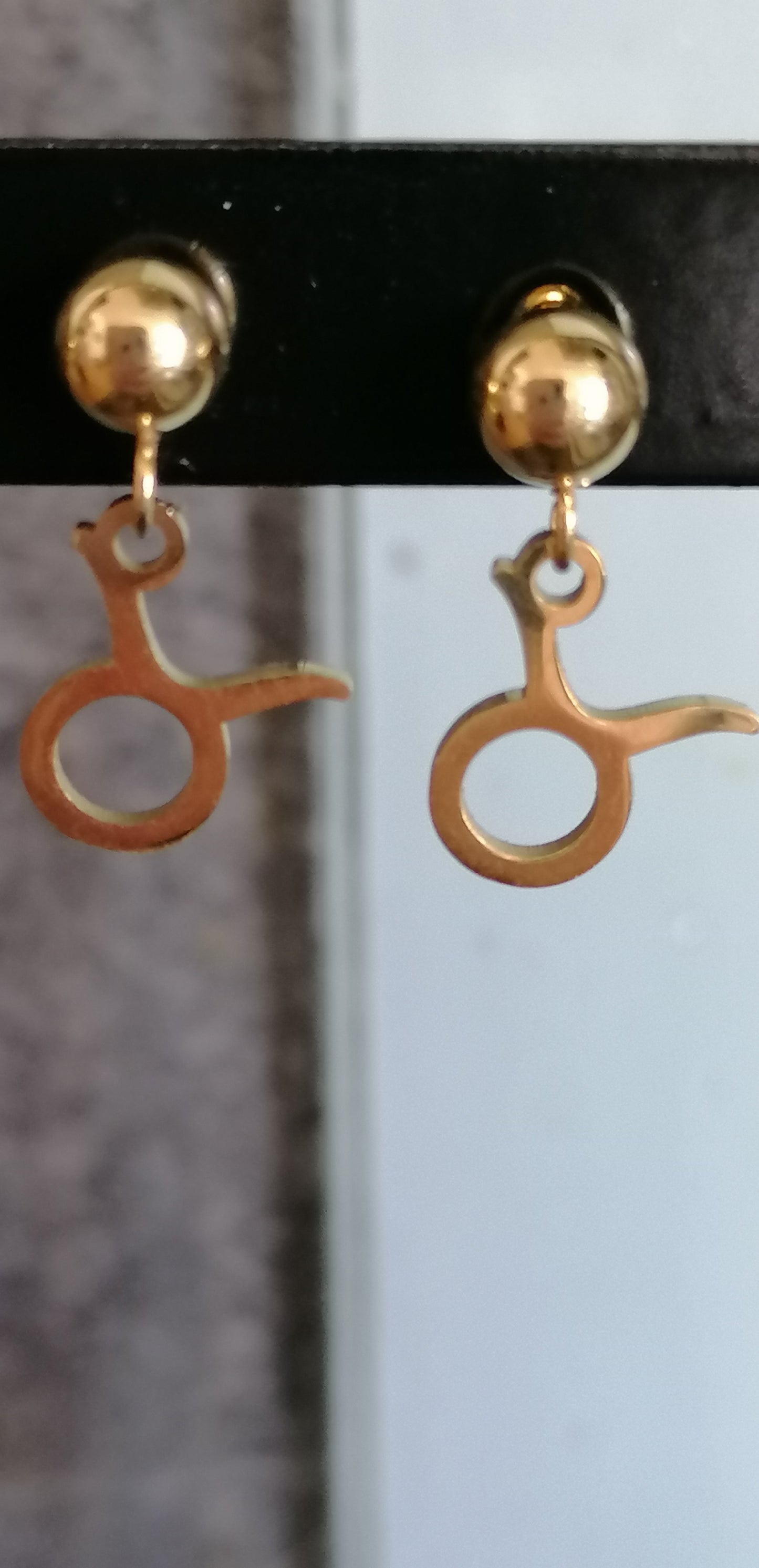 Boucles d'oreilles astro